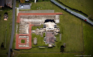 Wroxeter Roman City from the air