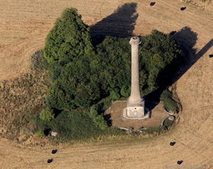 Ammerdown Park Column aerial photograph