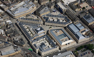 SouthGate shopping centre in Bath aerial photograph