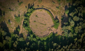 Black Ball Camp defended settlement  , Gallox Hill Somerset  from the air