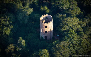Conygar Tower from the air