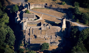 Farleigh Hungerford Castle Somerset, aerial photograph