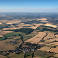 Faulkland in the Mendip district of Somerset, aerial photograph