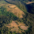 Gallox Hill from the air