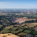 Gurney Slade Somerset aerial photograph