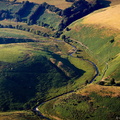 River Barle Exmoor National Park aerial photograph