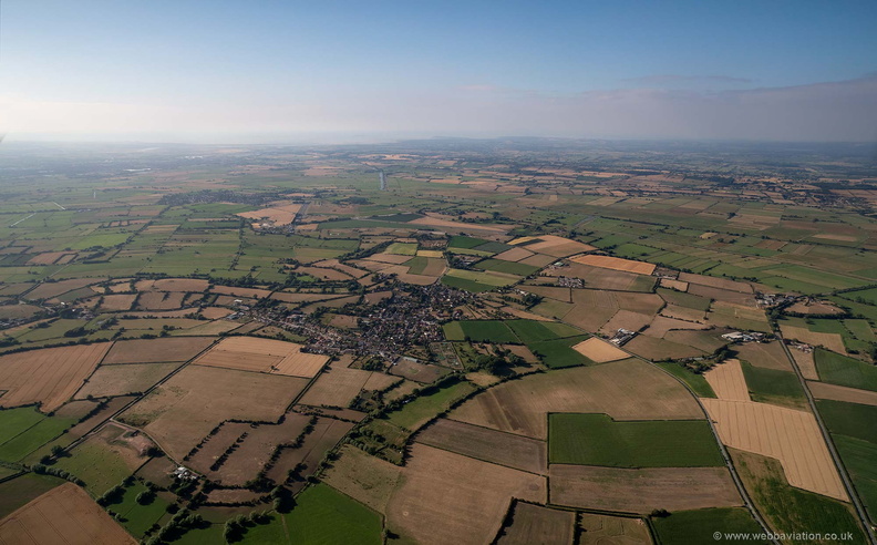 Somerset Levels  aerial photograph