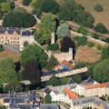 Bishops' Palace Wells   from the air