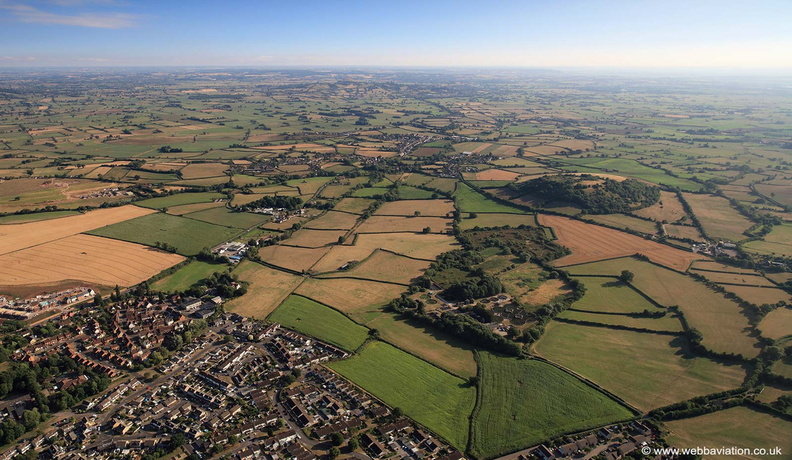 Somerset Central Railway from the air 