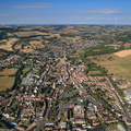 Wells Somerset from the air 