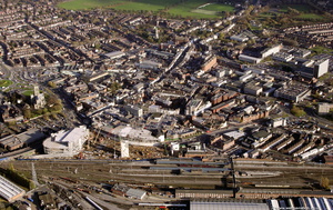 Doncaster aerial photograph