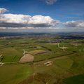 Royd Moor Wind Farm from the air 