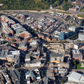 Haymarket   Sheffield city centre  S1 from the air 
