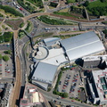 Ponds Forge International Sports Centre from the air 
