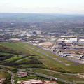 Sheffield City Airport   EGSY from the air 