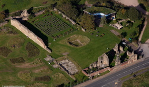 Sheffield Manor Lodge from the air 