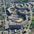Park Hill Estate  Sheffield  from the air 