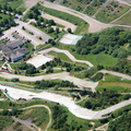 Sheffield Ski Village from the air 