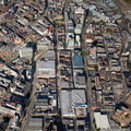 The Moor  Sheffield S1 from the air 