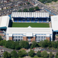 Hillsborough Stadium Sheffield aerial photograph