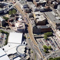 Sheffield Yorkshire  England UK aerial photograph