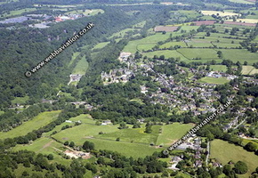 Alton Staffordshire aerial photograph 