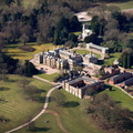 Blithfield Hall Staffordshire  from the air