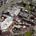 Cannock Shopping Centre Staffordshire  from the air
