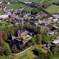 Caverswall Staffordshire  from the air