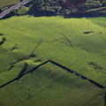  ridge and furrow field patterns  from the air