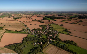 Lapley Staffordshire from the air