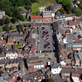 Leek  Staffordshire  from the air
