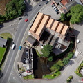 Brindley Water Mill Leek  Staffordshire  from the air