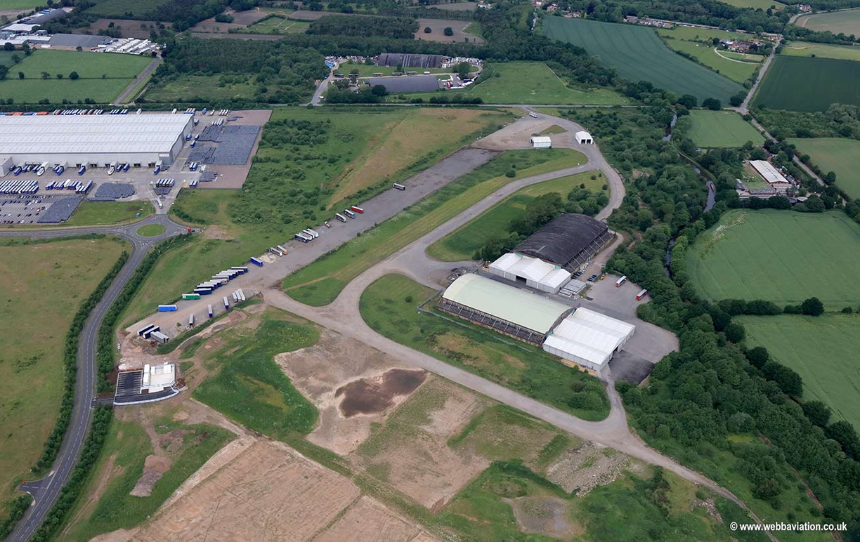 former RAF Lichfield   aerial photograph