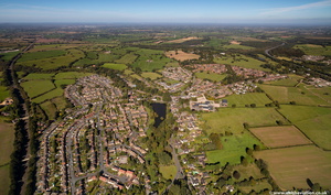 Madeley, Staffordshire from the air 