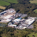 Apedale Business Park , Newcastle-under-Lyme  Staffordshire  from the air 