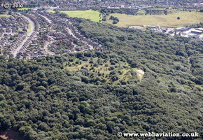 Newcastle-under-Lyme Staffordshire aerial photograph 