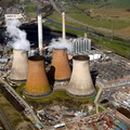 Rugeley Power Station from the air