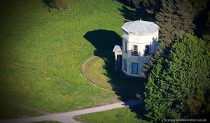 Tower of the Winds Shugborough Hall aerial photograph