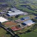 Redhill Business Park, Stafford  from the air