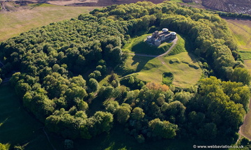 Stafford Castle aerial photograph