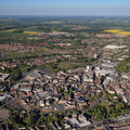 Stafford England UK from the air