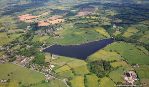 Stanley Pool Staffordshire  from the air 