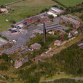 Chatterley Whitfield Colliery,Chell  Stoke-on-Trent  Staffordshire from the air 