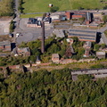 Chatterley Whitfield Colliery,Chell  Stoke-on-Trent  Staffordshire from the air 