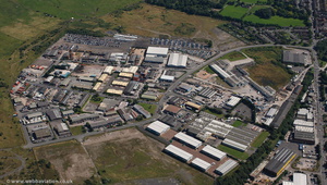Fenton Industrial Estate Stoke-on-Trent   from the air