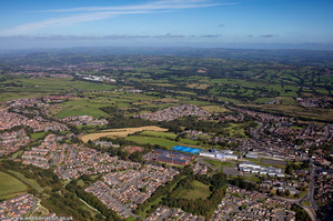  Great Chell  Stoke-on-Trent  Staffordshire from the air 