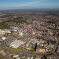 Hanley, Stoke-on-Trent   from the air 