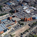 intu Potteries shopping centre Hanley   Stoke-on-Trent from the air