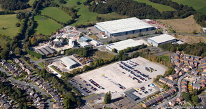  Linley Trading Estate Talke Stoke-on-Trent, from the air 